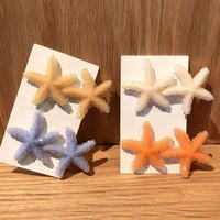 starfish hairpin candy color back hairpin girl side clip bangs clip childrens headdress clip