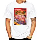 Двойной дракон Ретро Nes Box Искусство Видео Игра Футболка хлопковая футболка для молодежи среднего возраста старшего возраста