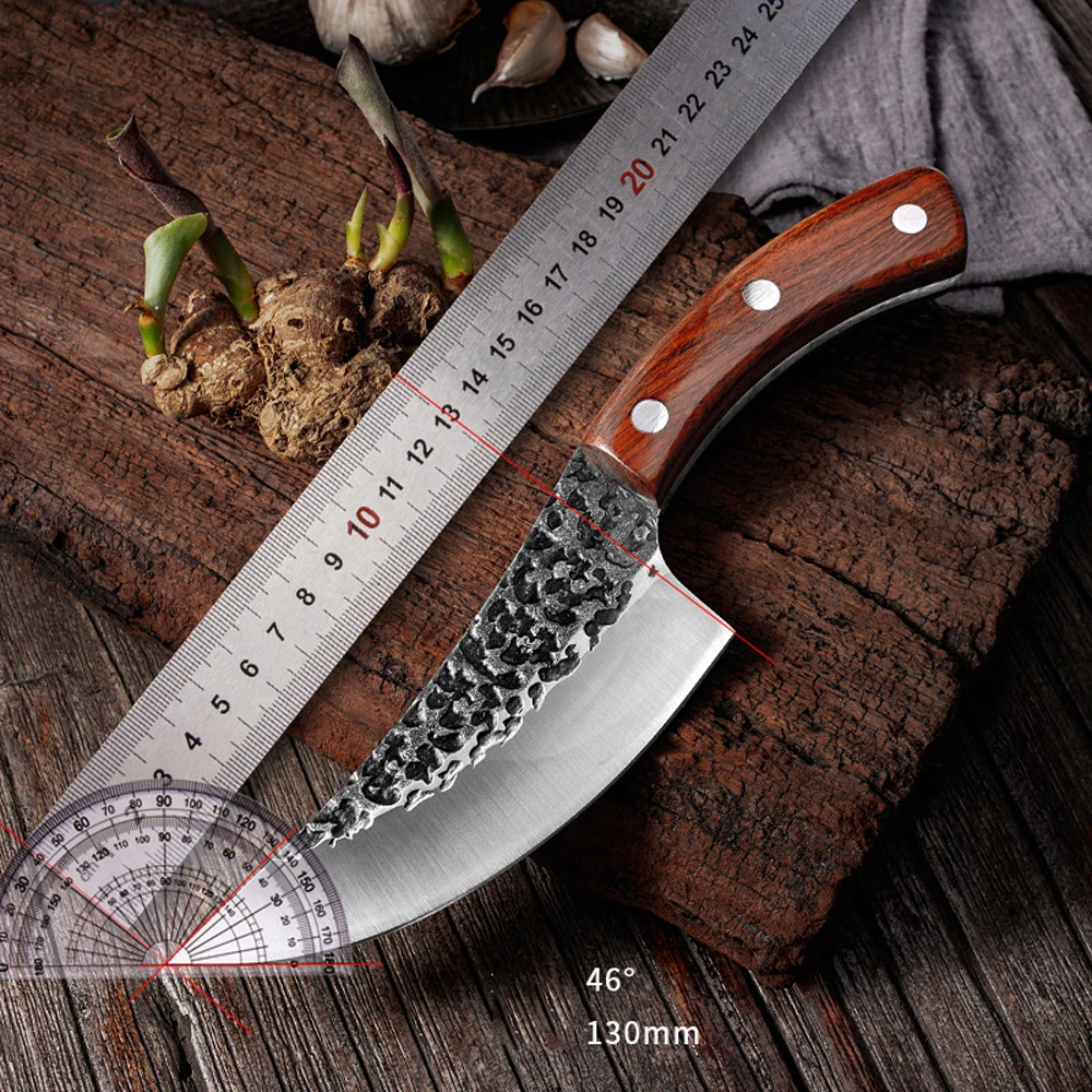 Нож мясника для резки мяса небольшой Scimitar ковка свинка мясник специальный убийца