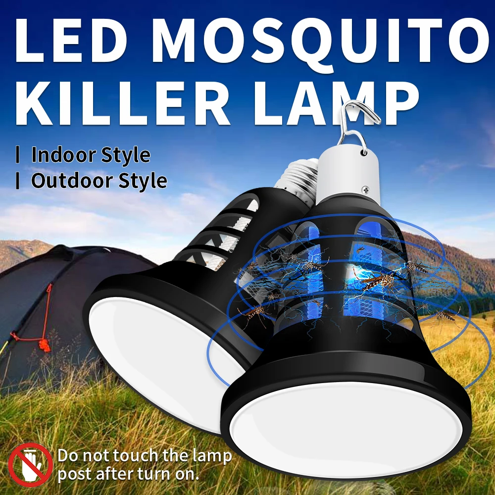 Новый светодиодный инсектицидная лампа 110V/220V E27 Fly ошибка практические