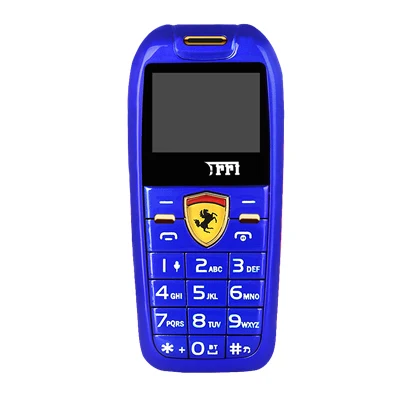 blue English key Мини-Автомобильный ключ, модель, дизайн мобильного телефона, волшебный голос, две sim-карты, русская языковая клавиатура, маленький размер, детский сотовый телефон - Цвет: blue English key