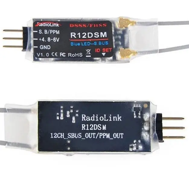 Радиоуправляемый контроллер Radiolink AT9S Pro TX 10/12CH T8S протоколы Crossfire с R12DSM RX 2 4G для