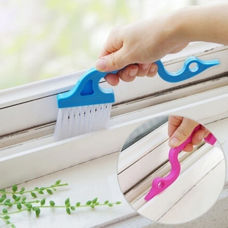 

Hand-Held Door And Window Gap Brush Kitchen Bathroom Groove Cleaning Brush Air Conditioner Outlet Wind Louver Brush