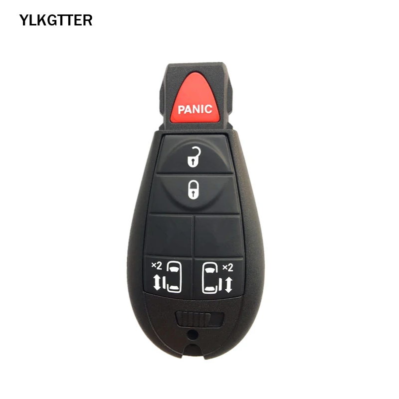 YLKGTTER 4+1 Button Remote Car key For Jeep Grand Cherokee 2008 -2013 M3N5WY783X IYZ-C01C with 433Mhz &amp ID46 Chip Smart Fob | Автомобили