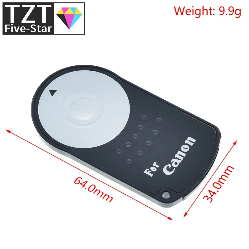 Камера беспроводной ИК-пульт дистанционного Управление RC-6 для CANON 600D 650D 450D 500D 550D