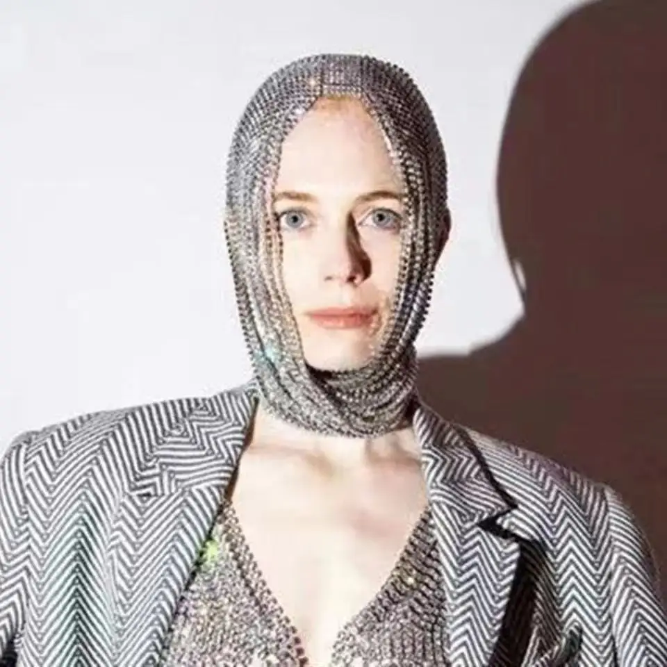 Европейская и американская мода Женская Роскошная Длинная кисточка стразы