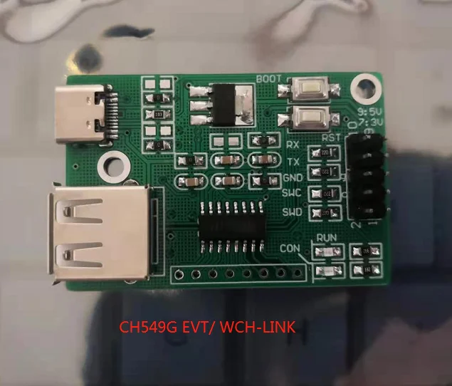 

Макетная плата CH549GEVT, оценочная плата WCH-LINK USB TYPE-C PD