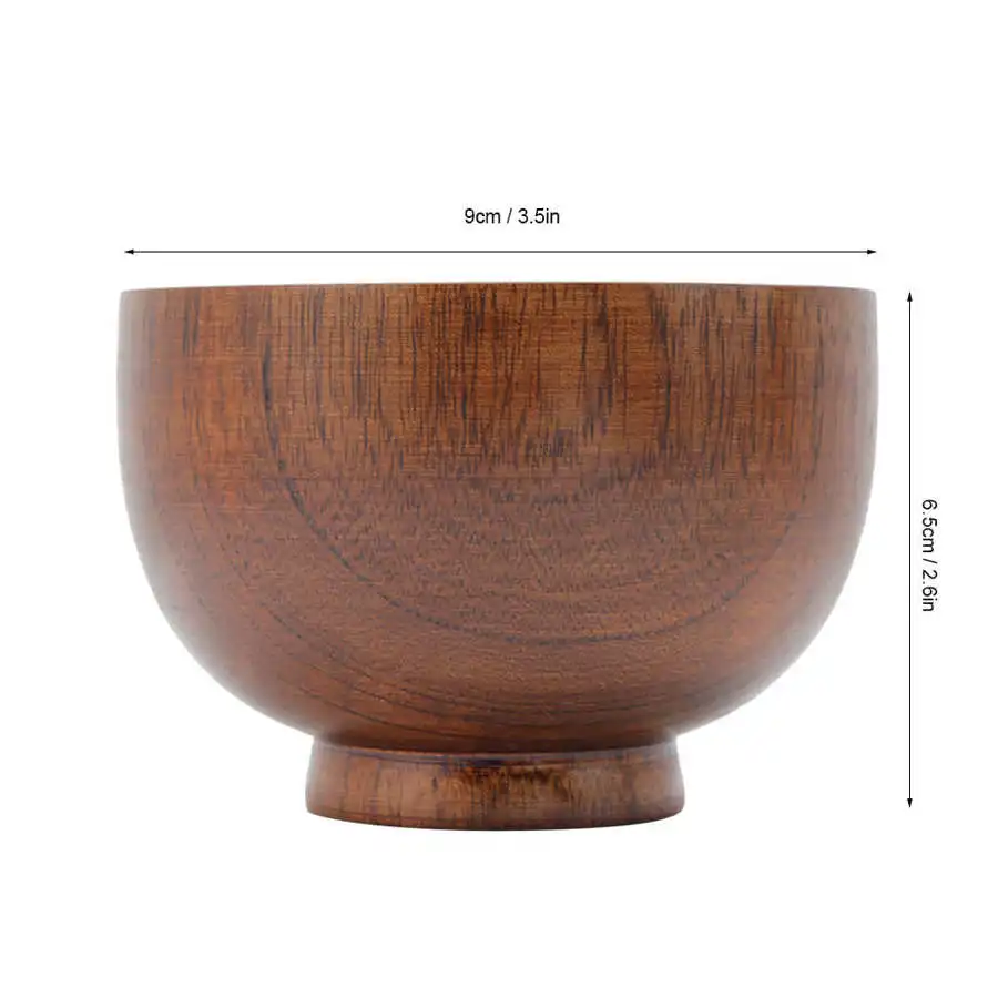 Деревянный салатник кухонный фруктовый салат лапша рисовая чаша светильник вес