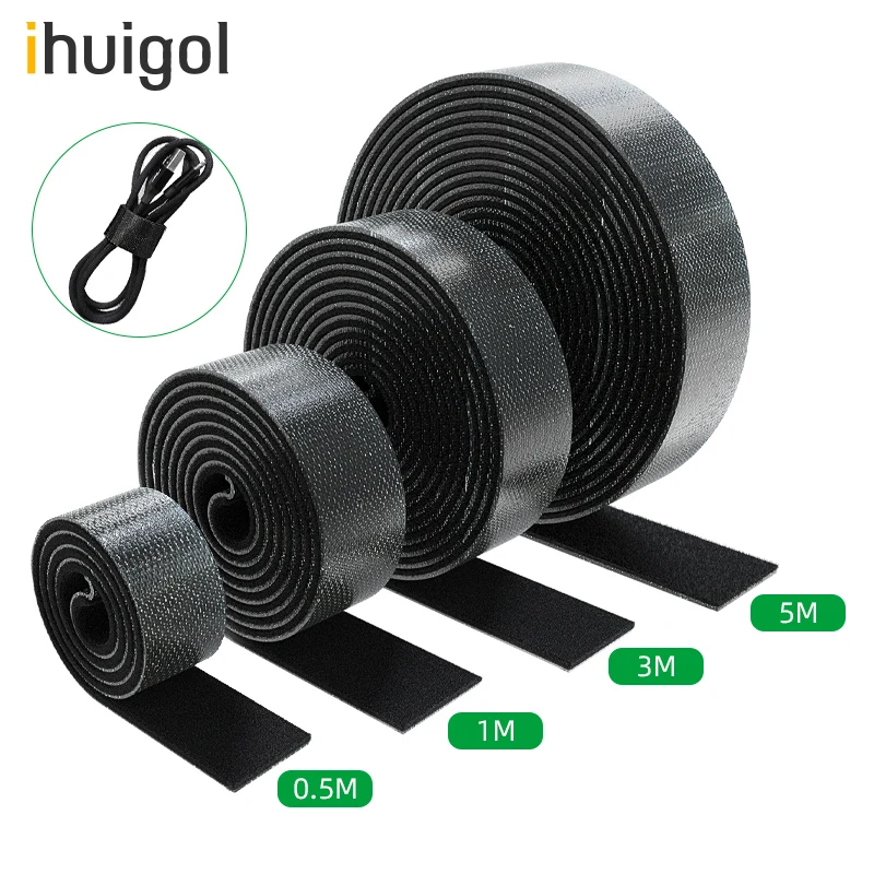 

ihuigol USB Cable Organizer Wire Winder Clip Earphone Holder Mouse Aux Cord Management For iPhone Samsung Phone Charger Cables