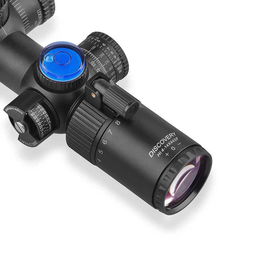Прицел для винтовки Discovery с дальномером FFP 4 14 пожизненная гарантия угловой