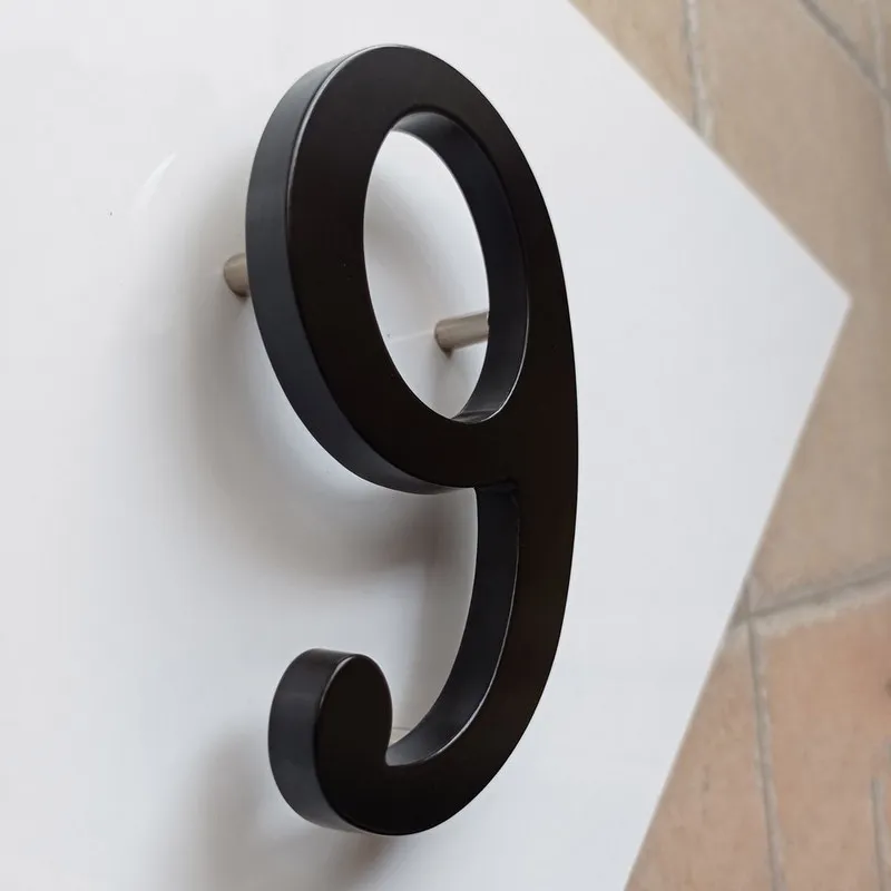 152 мм плавающий дом с цифрами большие современные двери алфавит для дома и улицы 6