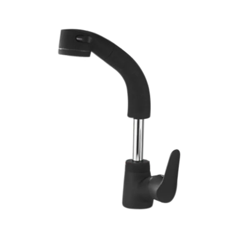 

Basin Faucet Bathroom Pull Out Lift Brass Mixer Tap Hot & Cold Water 360 Rotate Bathroom Faucet
