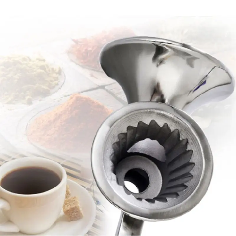 Comprare Manuale Chicco Di Caffè Smerigliatrice Mulino Con Clip Di Fissaggio A Manovella A Mano Portatile Di Viaggio Di Campeggio Regolabile Multifunzione Rettifica