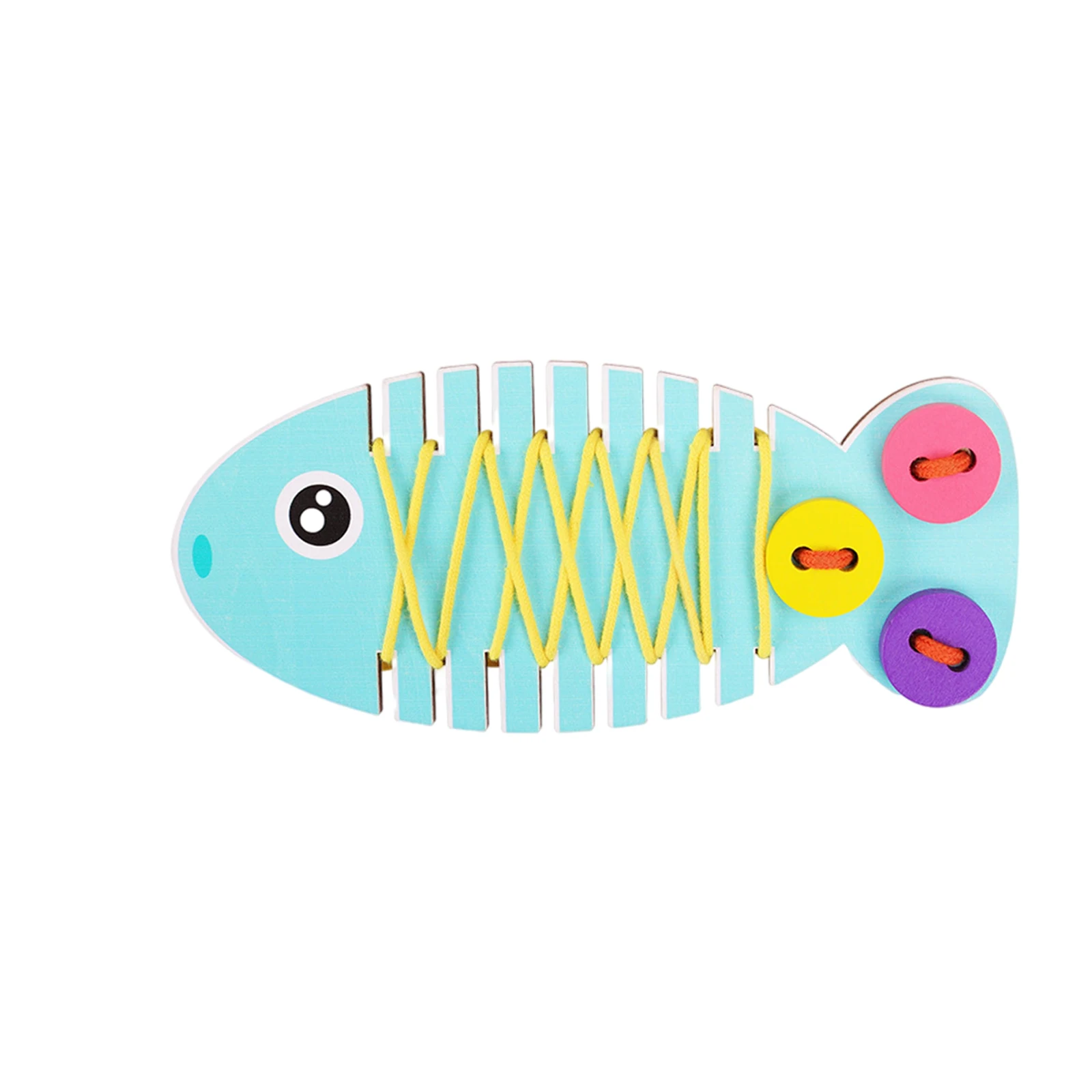 

Threading Line Fish Educational Toys Threading Toys Kindergarten Puzzle