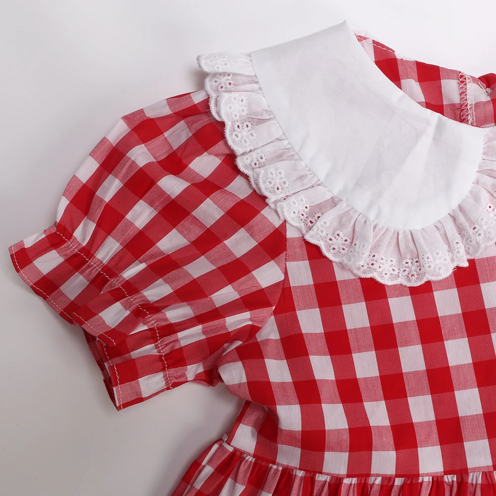 Lowest Price Summer Girl Dress Cotton Baby Party Lace Child Boutique Dresses | Детская одежда и обувь