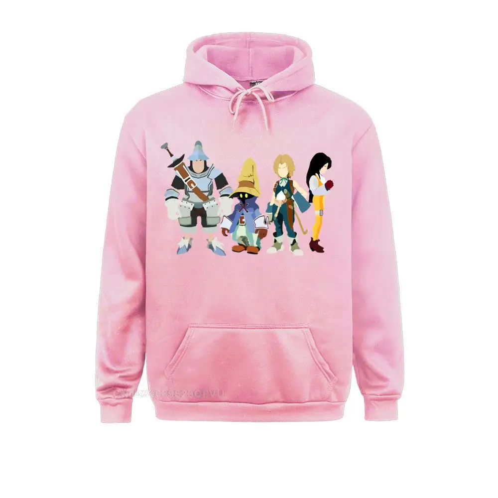 Свитер финал Фэнтези Ix для видеоигр Мужской Хлопковый Модный пуловер толстовка с