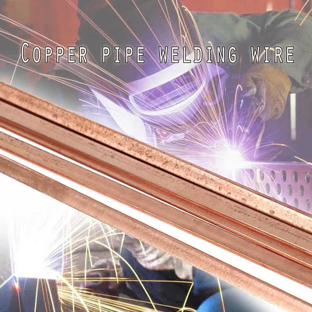 

Light Weight Welding Wire 5Pcs Low Temperature Red Coppe Flux Cored Rod