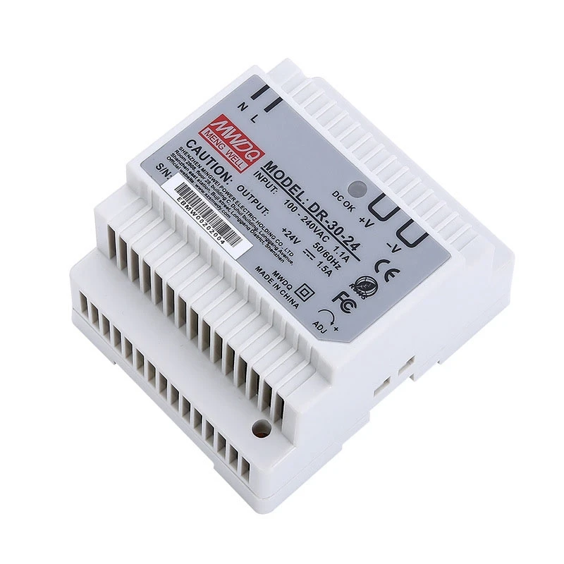 

Rail Power Supply AC100-240V to DC 24V 1.5A 36W Overvoltage and Overcurrent Protection High Precision Rail Power Supply