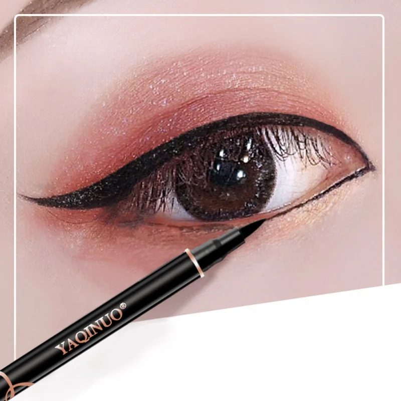 Водостойкая жидкая подводка для глаз черного коричневого синего фиолетового