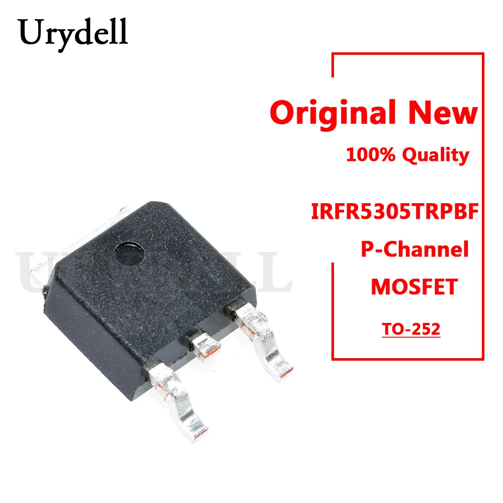 5 шт. IRFR5305TRPBF FR5305 HEXFET P-Channel MOSFET |