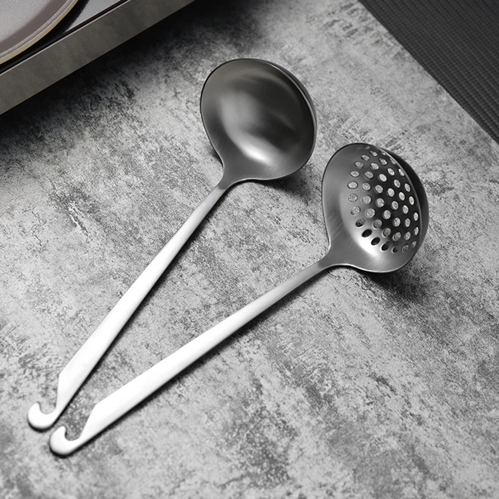 1 шт. ложка из нержавеющей стали с длинной ручкой многоразовая портативная для
