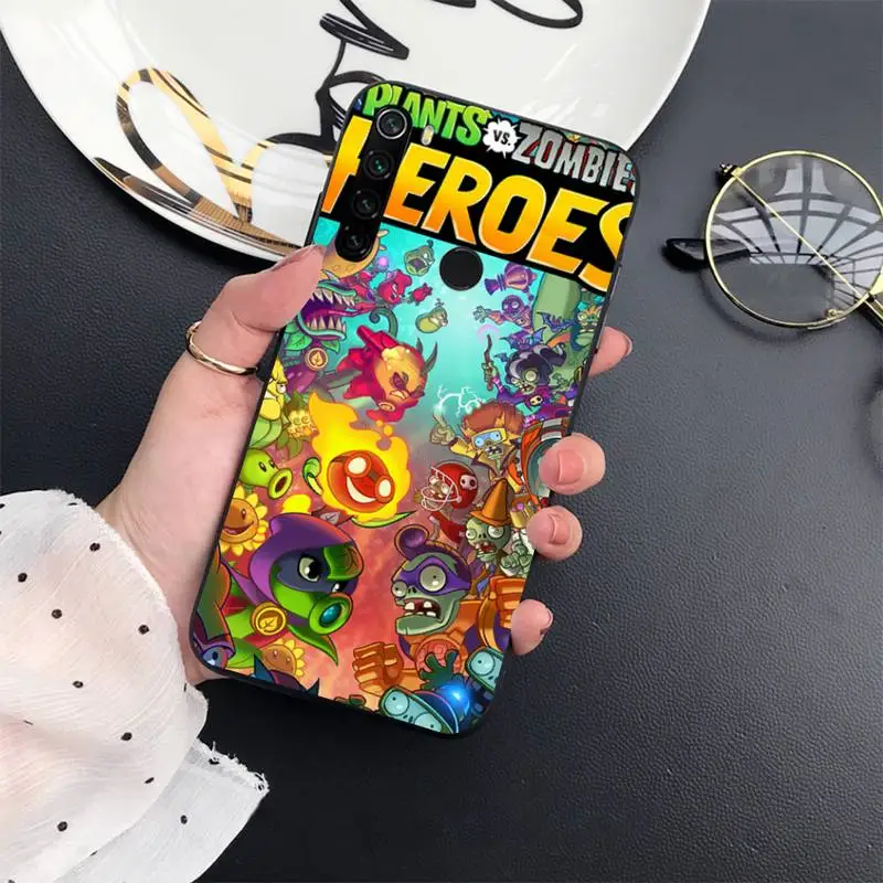 

Plant Zombie Game PVZ Phone Case For Xiaomi Redmi 7 8 9t a3Pro 9se k20 mi8 max3 lite 9 note 9s 10 pro