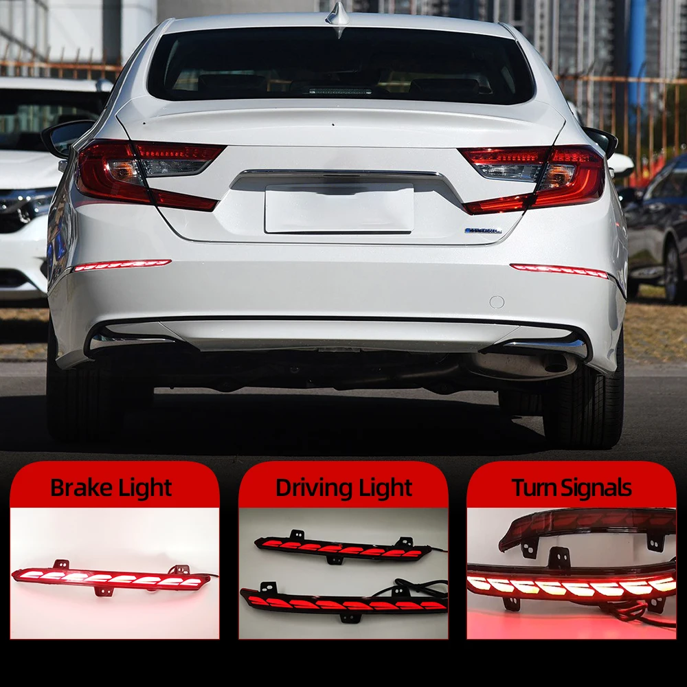 2 шт. для Honda Accord Inspire 2018 2019 Автомобильные светодиодные противотуманные фары на