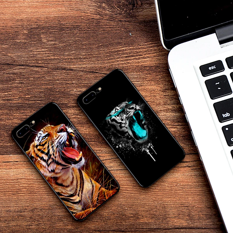 Для Xiaomi mi 9T A3 PRO 8 A2 LITE 6X X 2S тигр 3 F1 9 CC9E CC9 SE Мягкий силиконовый чехол для телефона |