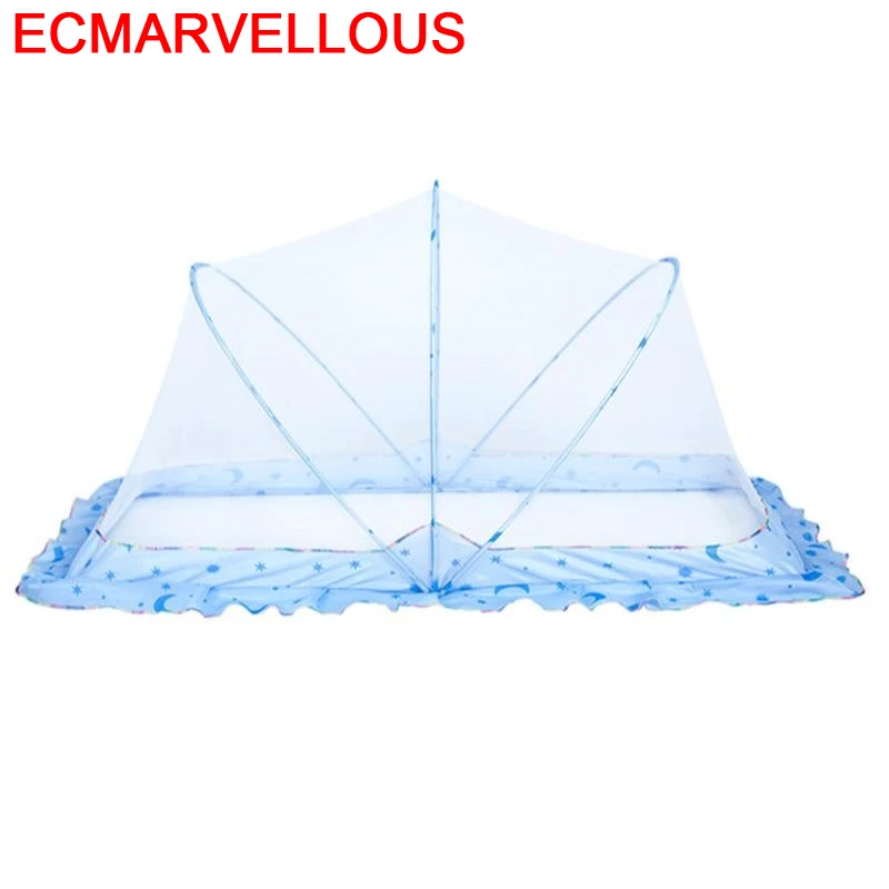 Bebek кровать с навесом для девочек Декор комнаты скандинавский ребенок Siatka Moskitiera