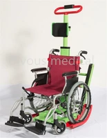 free shipping lightweight folding electric power stair climbing wheelchair for elderly people
