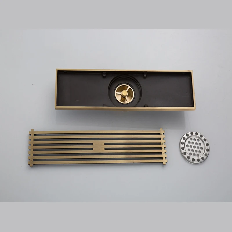 Grage трапных запах от Винтаж латунь Ванная комната Ванна отходов фильтр для воды