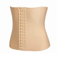 waist trainer corset postpartum girdle for women 16 steel boned slimming belt stomach belly band underbust cincher body shaper