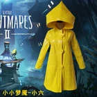 Косплей Литтл ночные кошмары для детей и взрослых, Маленький кошмар голодный, Маленькая шестерка, костюм для вечеринки, Хэллоуина