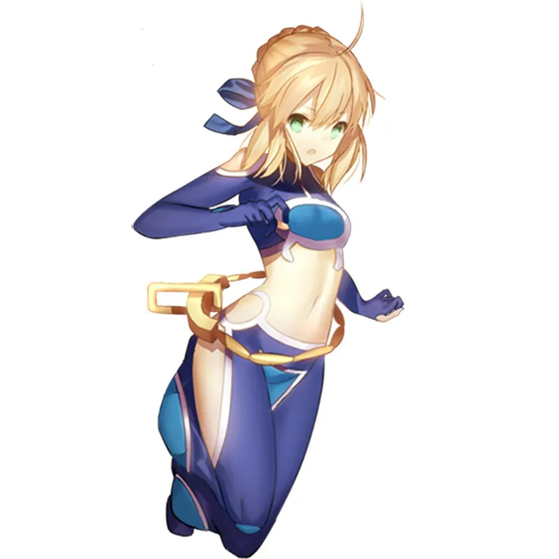 

Super Sexy Car Stickers Hot Girl Anime Saber Render Beauty Vinyl Car Van Window Laptop Fridge Decal Waterproof Car Sticker