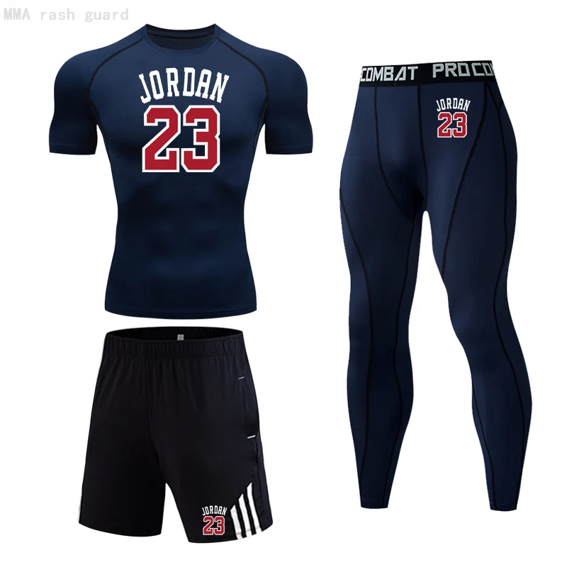 Одежда для тренировок мужские Джоггеры спортзала быстросохнущая спортивная