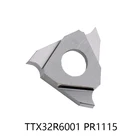 100% оригинальный 10 шт.кор. TTX32R6001 PR1115 TTX32R 6001 ТТХ карбидная вставка для токарного станка резак токарный инструмент