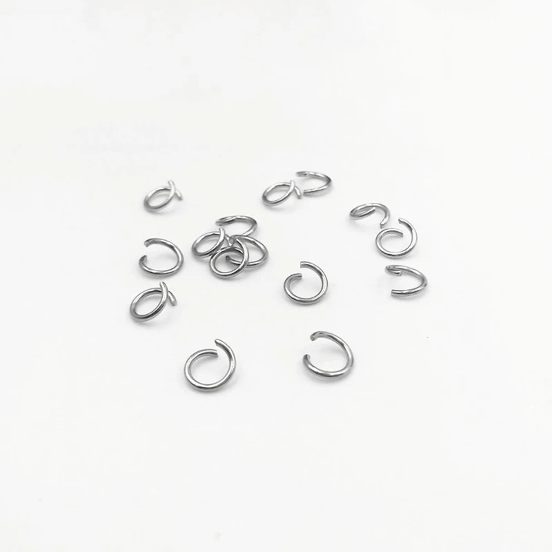 1 упак./лот открытые прыгающие кольца из нержавеющей стали 5/6/7/8/10 мм разъемы для