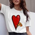 2021 Летняя женская футболка в стиле Харадзюку с милой собакой, футболка питбуля, женские футболки, топы, забавная футболка с таксой и Мопсом