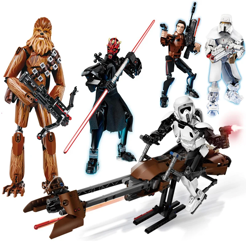 

Star Series Wars Dewback Rancor Jabba Tauntaun assembling puppet Model Building Blocks Model Bricks Toys For Kids Gifts