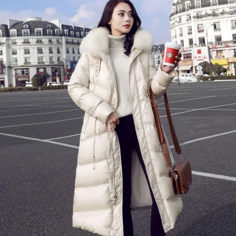 Новинка 2019 стильный модный пуховик облегающее Женское пальто с тонким