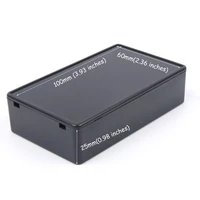 100x60x25mm abs plastic project waterproof cover box black diy housing instrument case electronic project box electric supplies