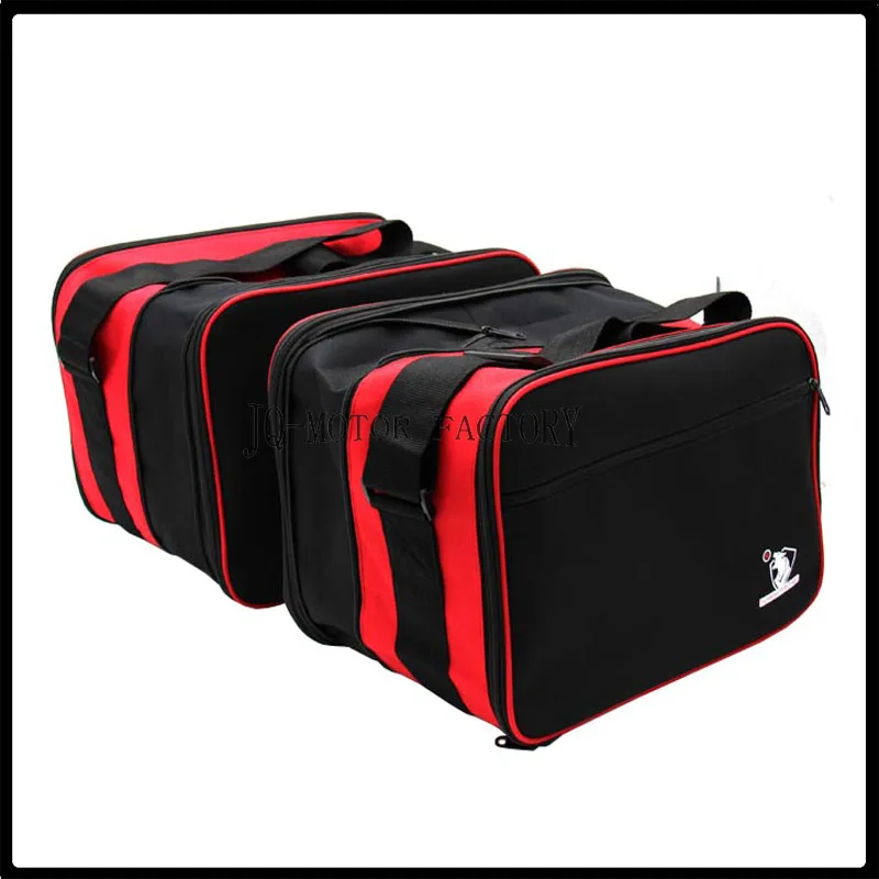 Сумка вкладыш Pannier расширяемая красная/черная отличное качество новая пара для BMW