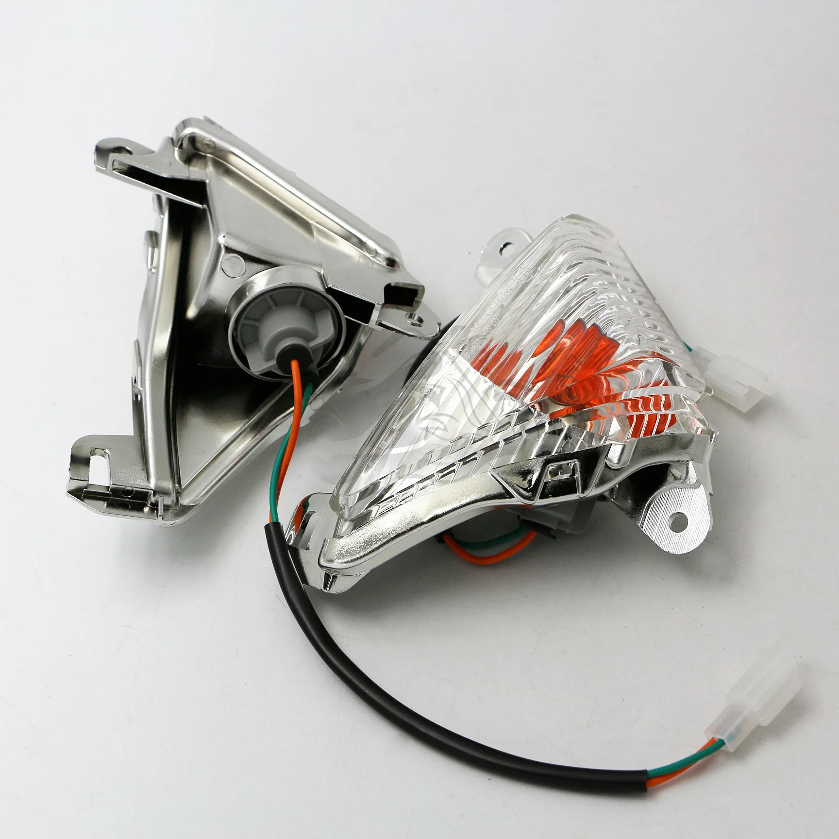 Передний указатель поворота для KAWASAKI Ninja ZX6R ZX6RR ZX-6R ZX 6R ZX636 2005 - 2012