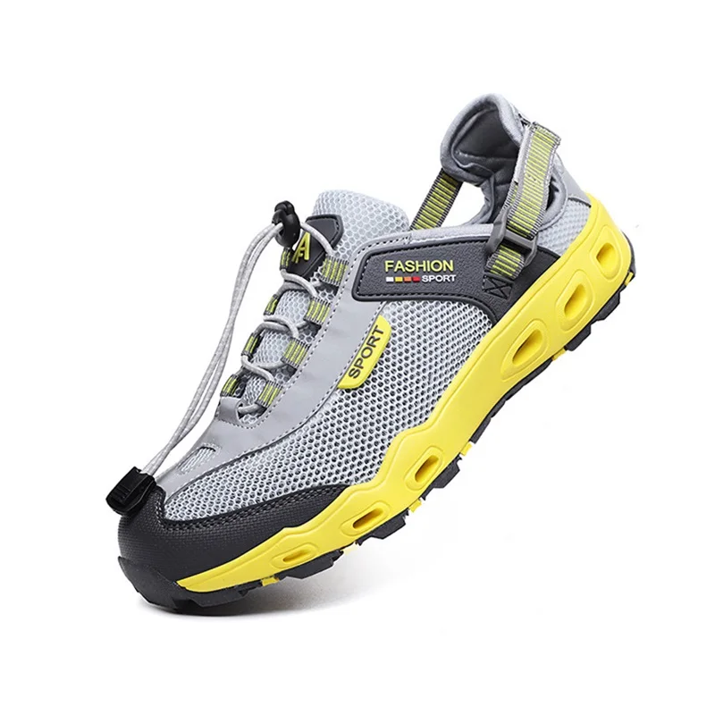 

Summer Men Outdoor Hiking Shoes Non-Slip Light Breathable Men Fishing Hiking Sandals Speed Interference Beach Brook Water Shoes
