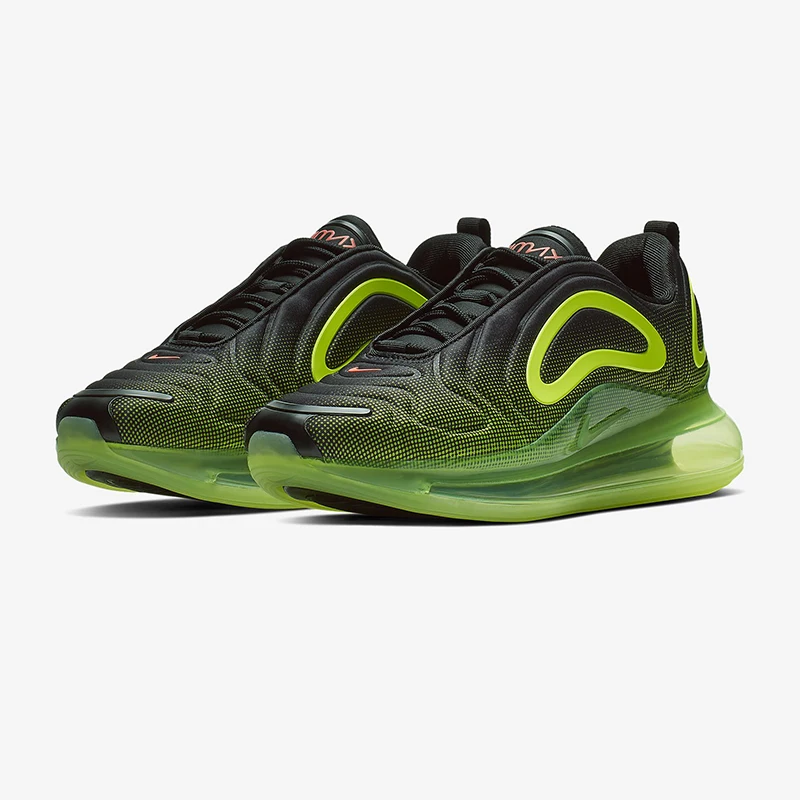 Оригинальные подлинные мужские кроссовки для бега от NIKE Air Max 720, дышащие спортивные кроссовки для улицы, дизайнерские спортивные кроссовки, новинка, AO2924-400