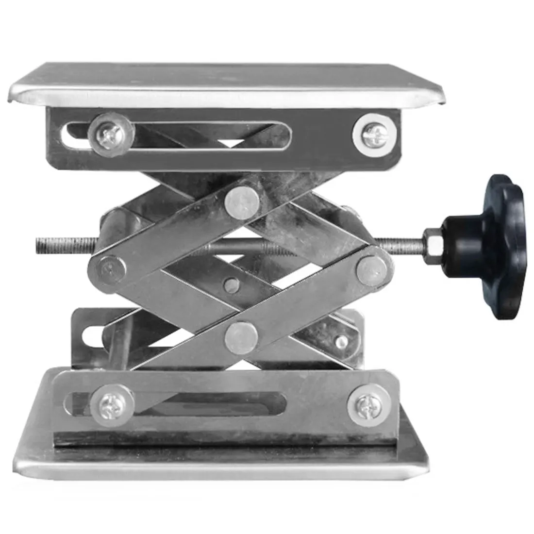 Регулируемая лабораторная подъемная платформа из оксида алюминия 4x4 дюйма