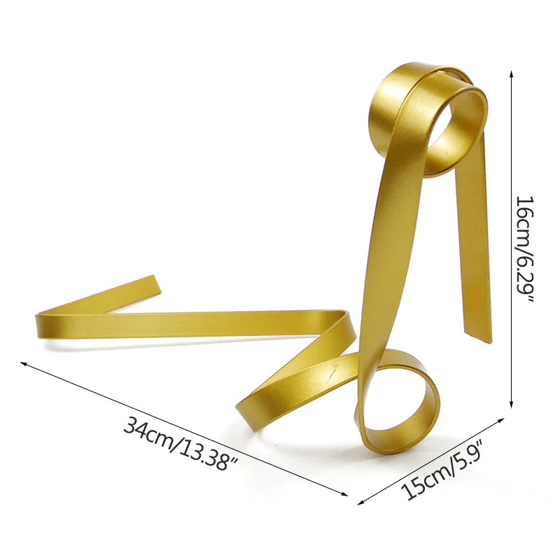 Европейский Креативный подвесной держатель для вина с цветной лентой