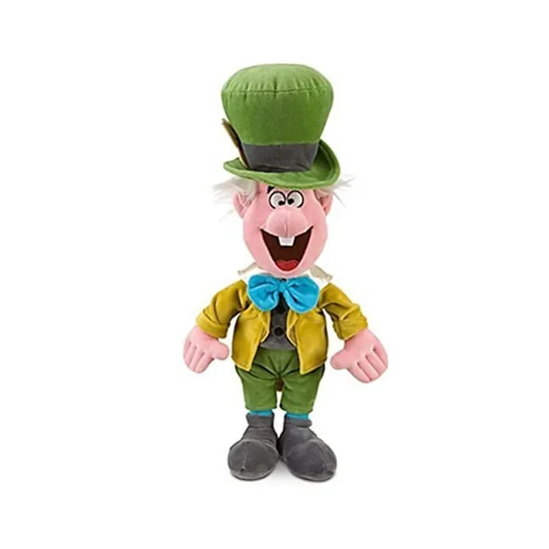 

Disney Алиса в стране чудес сумасшедшая плюшевая игрушка мягкие игрушки кукла подарок на день рождения для ребенка