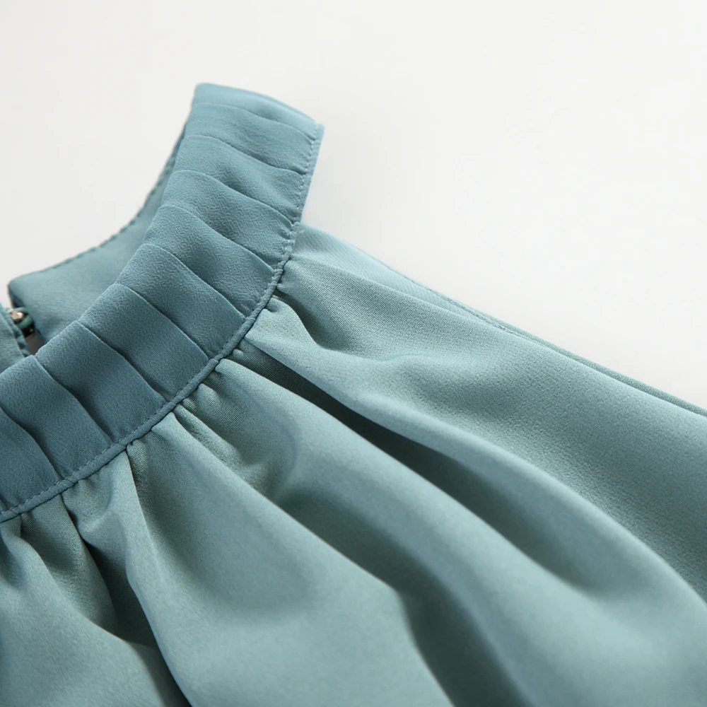 Топ 2019 летний женский Модный укороченный топ сексуальный зеленый сарафан