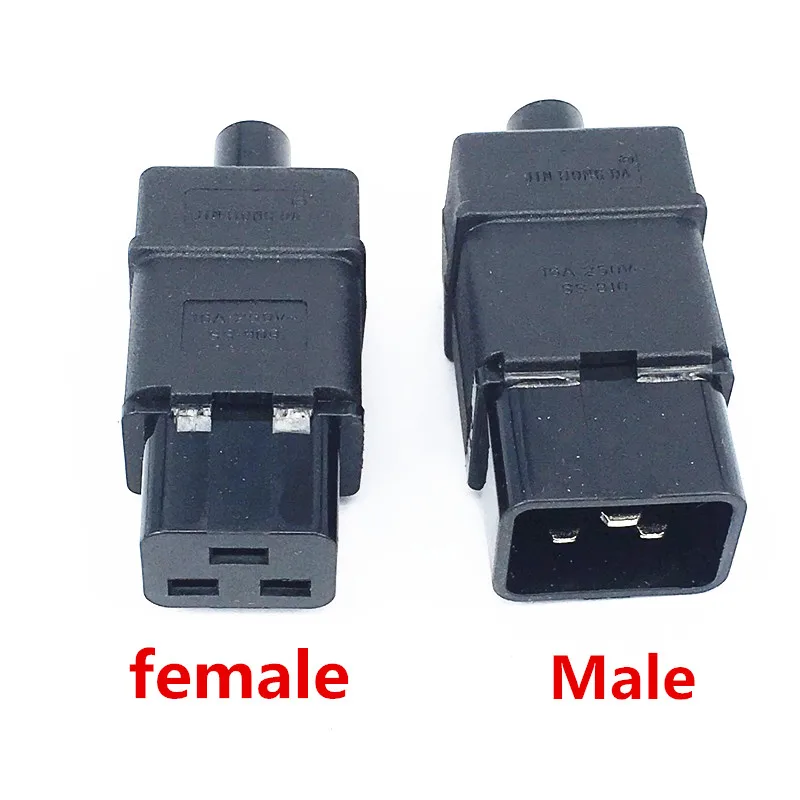 1 шт. блок питания PDU/UPS стандартный разъем IEC320 C19 C20 16A 250 В переменного тока